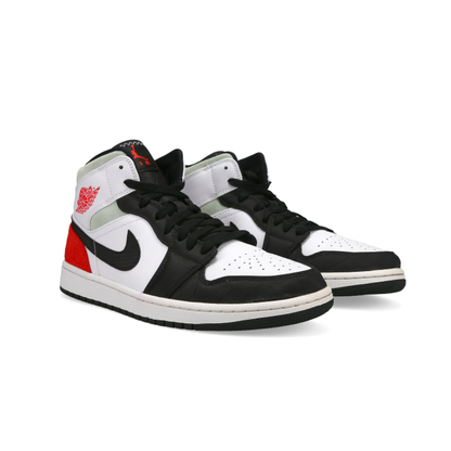 Jordan 1 Mid SE 'Red Black Toe' - Front View