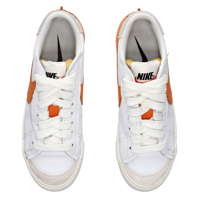 Nike Blazer Low '77 Jumbo 'White Alpha Orange' - Side View