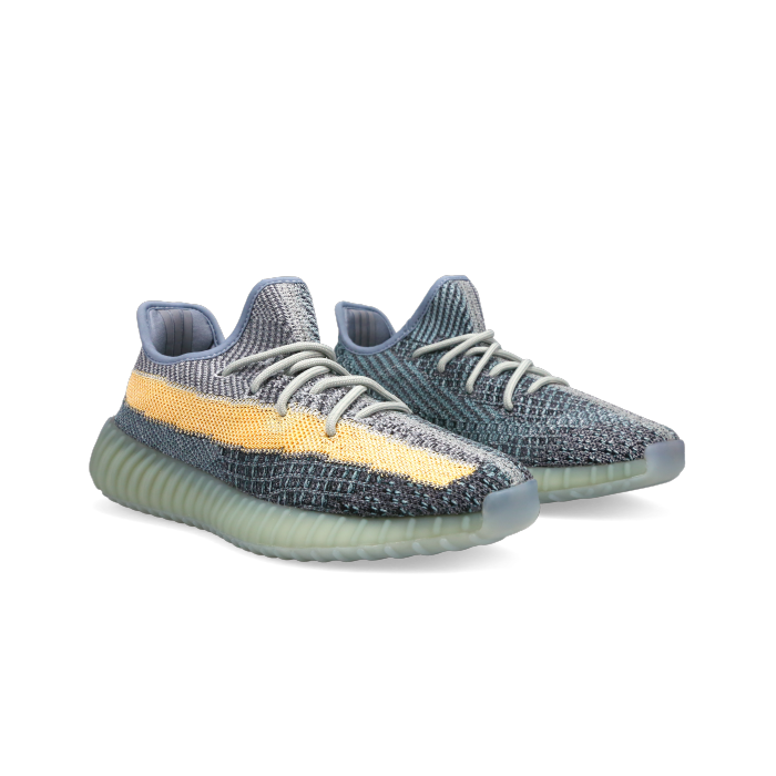 Adidas Yeezy Boost 350 V2 'Ash Blue' - Front View