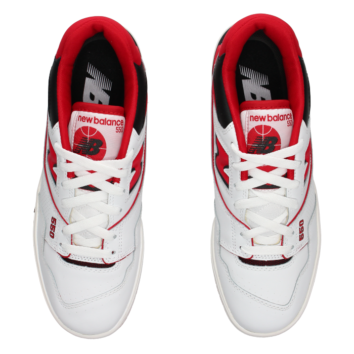 New Balance 550 'White Team Red' - Side View