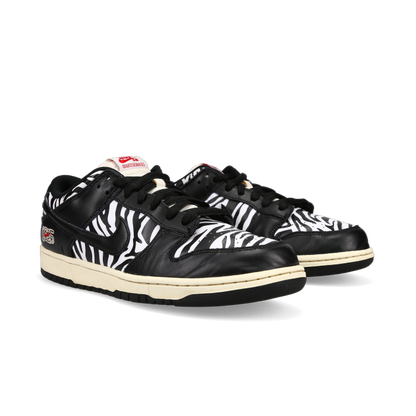 Nike SB Dunk Low X Quartersnacks 'Little Debbie's Zebra Cakes' - Front View