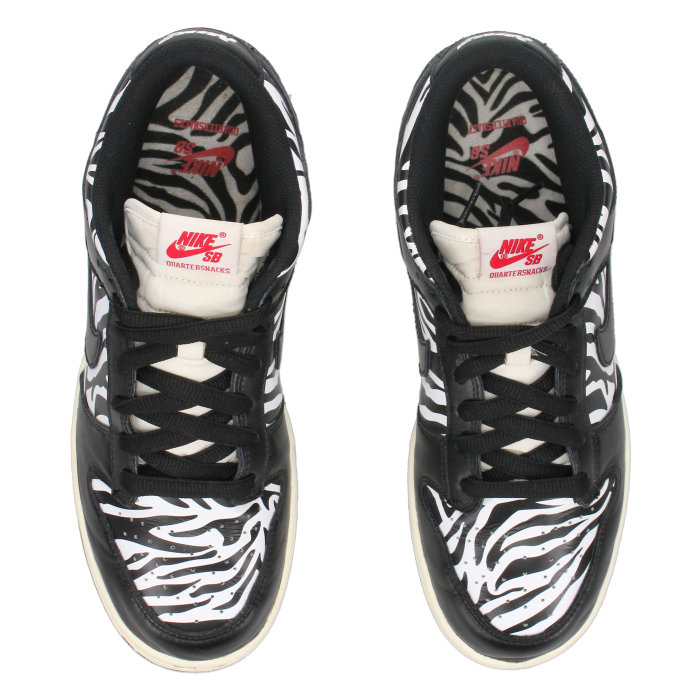 Nike SB Dunk Low X Quartersnacks 'Little Debbie's Zebra Cakes' - Side View