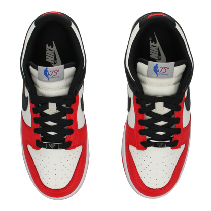 NBA X Nike Dunk Low EMB '75th Anniversary-Bulls' - Side View