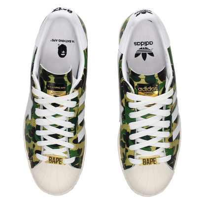 Adidas Superstar 80's X Bape 'ABC Camo' - Side View