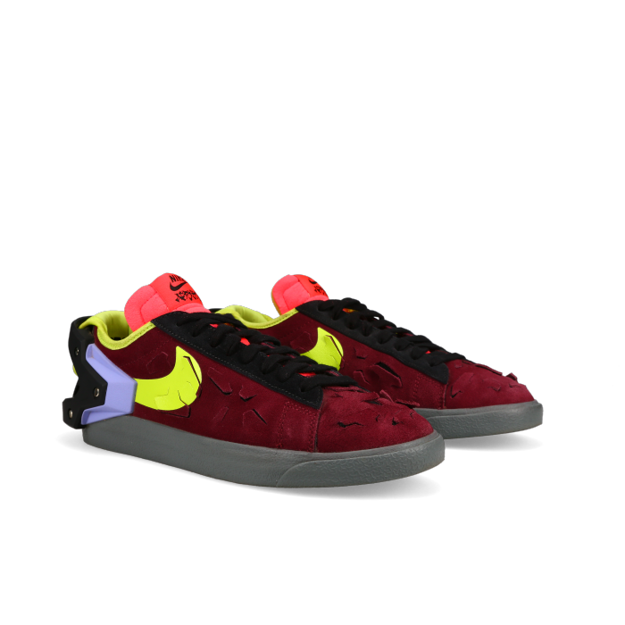 Acronym X Nike Blazer Low 'Night Maroon' - Front View