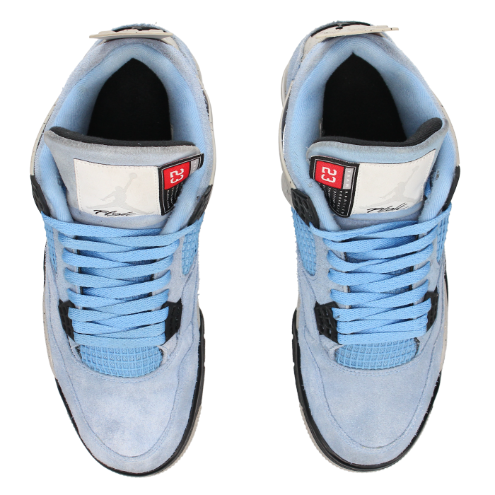 Jordan 4 Retro 'University Blue' - Side View