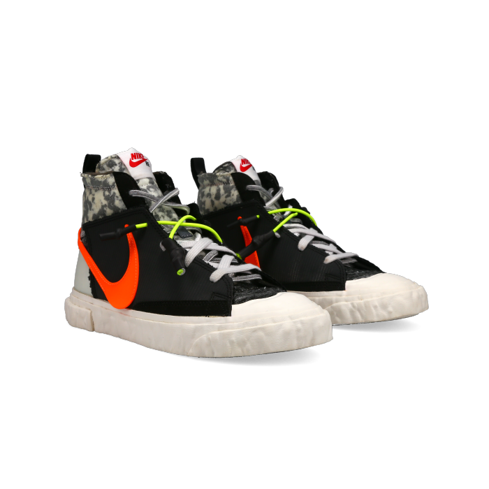 Nike Blazer Mid X Readymade 'Black' - Front View