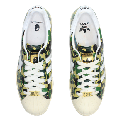 Adidas Superstar 80's X Bape 'ABC Camo'