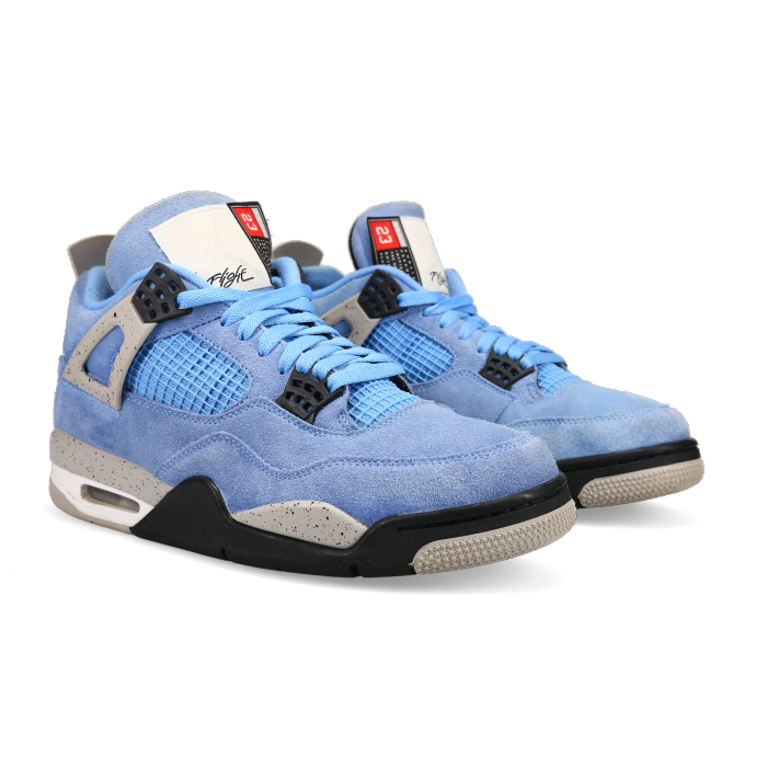 Jordan 4 Retro 'University Blue' - Front View