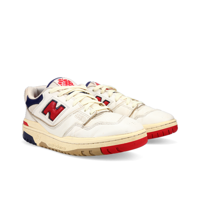 Aimé Leon Dore X New Balance 550 'Red Navy' - Front View