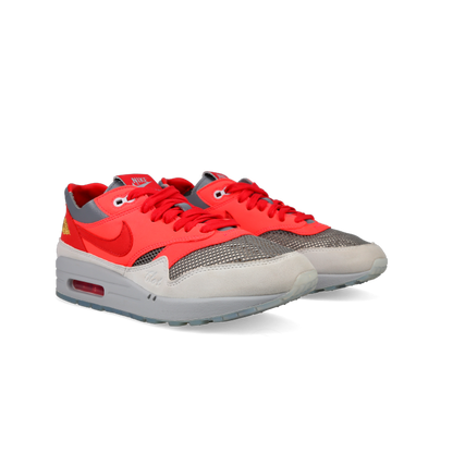 CLOT X Nike Air Max 1 'Kiss Of Death-Solar Red' - Front View