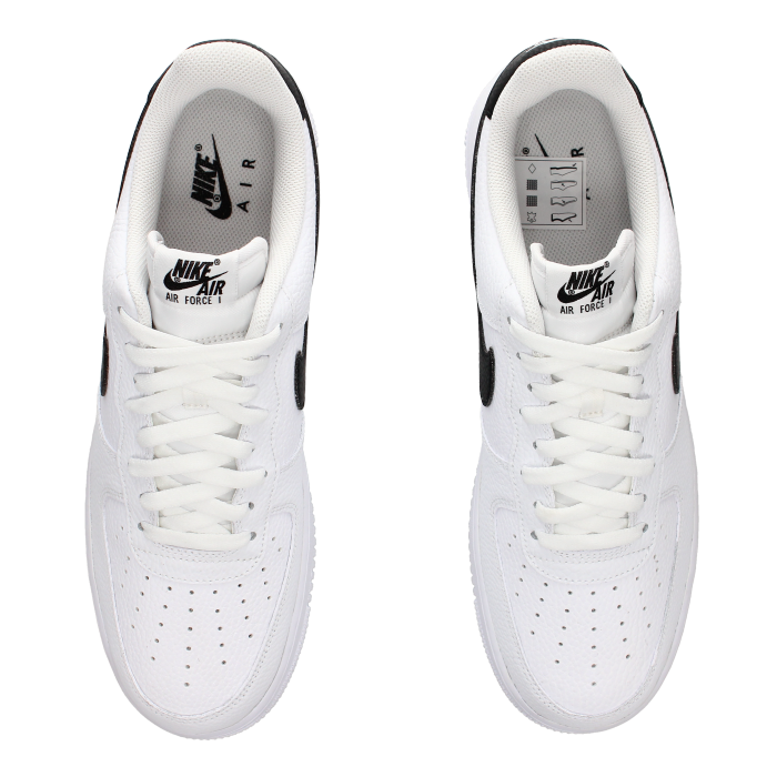 Nike Air Force 1 '07 'White Black' - Side View