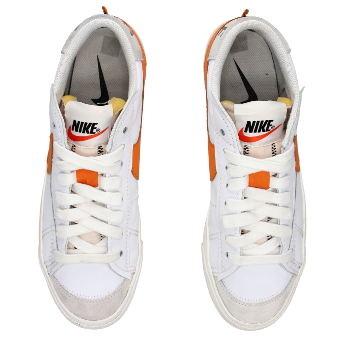 Nike Blazer Low '77 Jumbo 'White Alpha Orange' - Side View