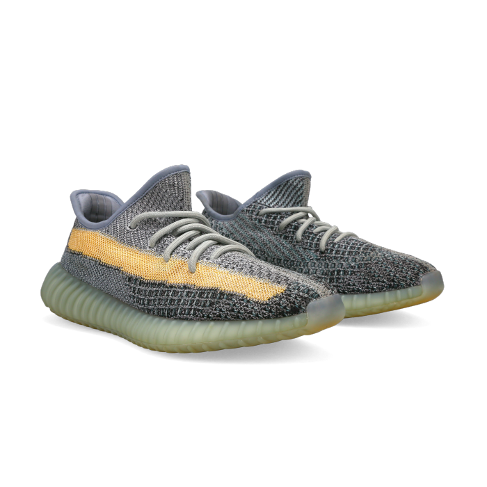 Adidas Yeezy Boost 350 V2 'Ash Blue' - Front View