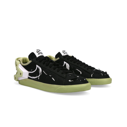 Acronym X Nike Blazer Low 'Black Olive Aura' - Front View