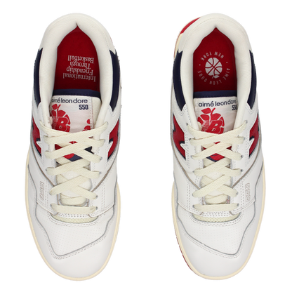 Aimé Leon Dore X New Balance 550 'Red Navy' - Side View