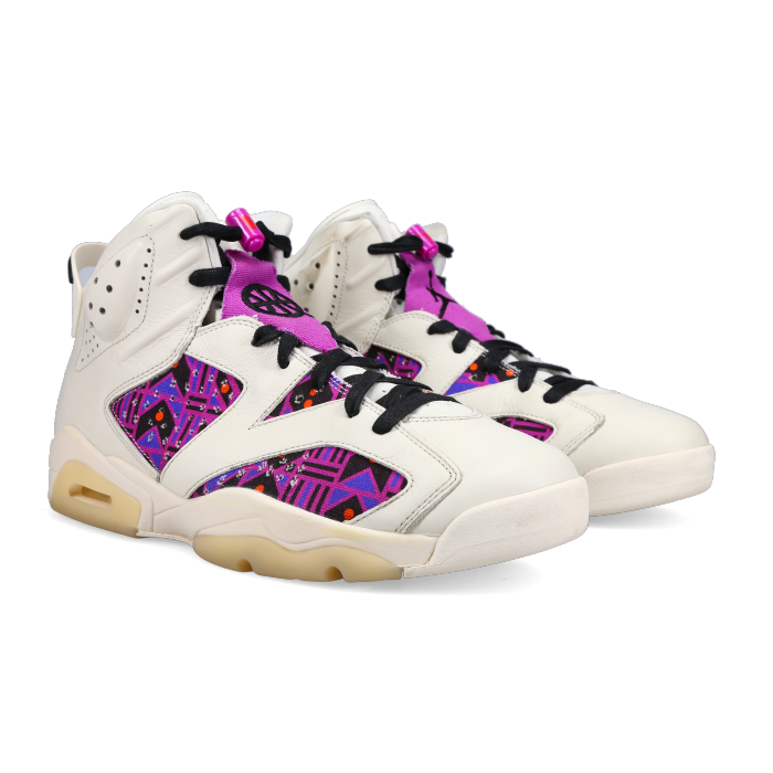 Jordan 6 Retro 'Quai 54-Purple' - Front View