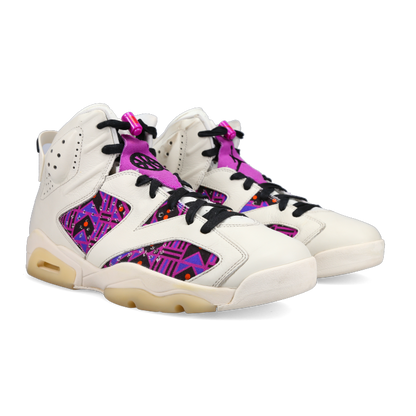 Jordan 6 Retro 'Quai 54-Purple' - Front View