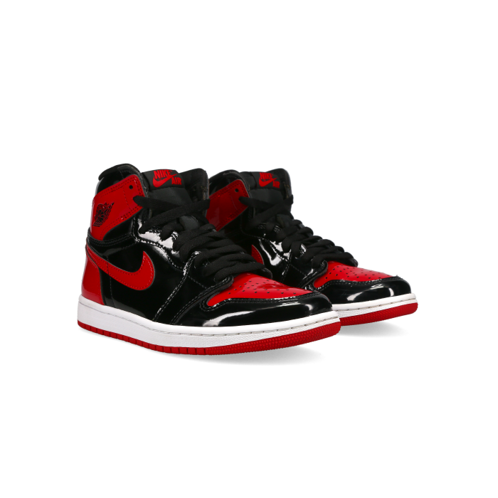 Jordan 1 Retro High OG 'Patent Bred' - Front View