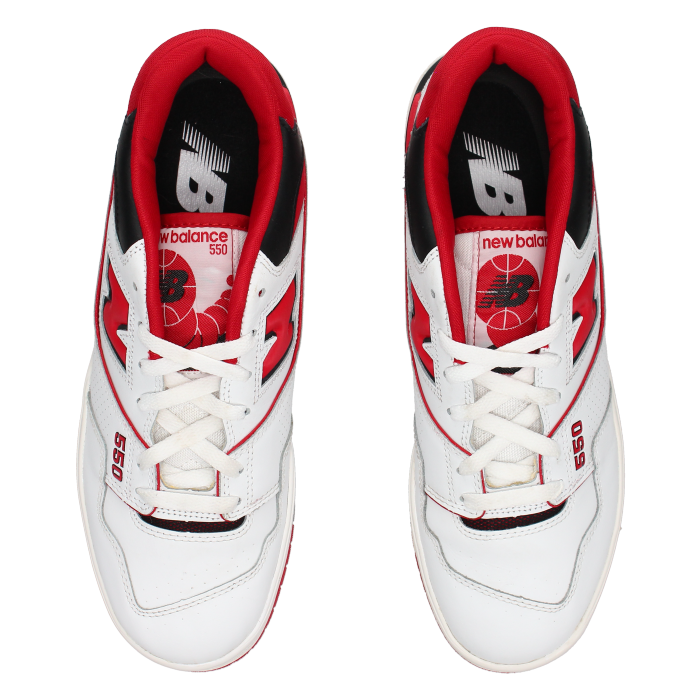 New Balance 550 'White Team Red' - Side View