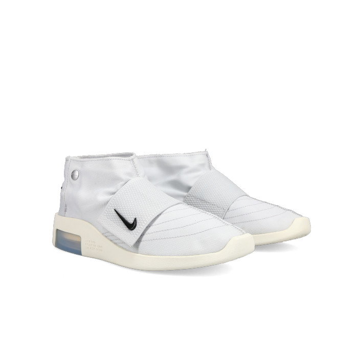 Nike Air Fear Of God Moccasin 'Pure Platinum' - Front View