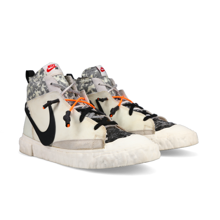 Nike Blazer Mid X Readymade 'White Camo' - Front View