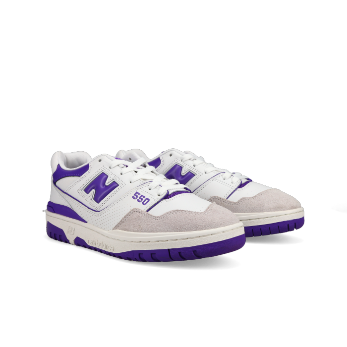 New Balance 550 'White Purple' - Front View