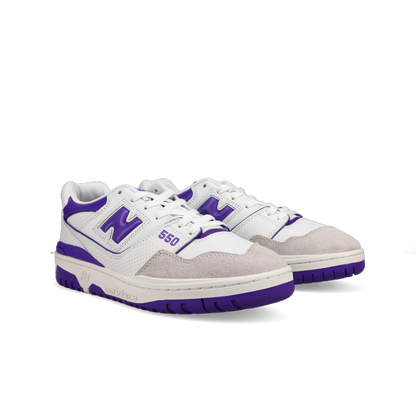 New Balance 550 'White Purple' - Front View