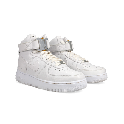 1017 Alyx 9SM X Nike Air Force 1 High 'Triple White' - Front View