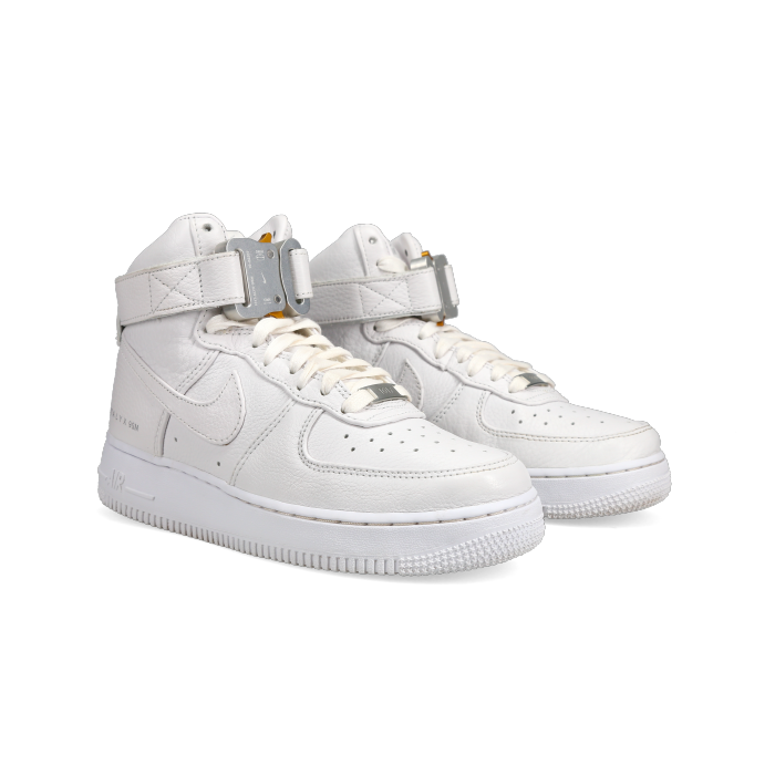 1017 Alyx 9SM X Nike Air Force 1 High 'Triple White' - Front View