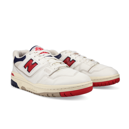 Aimé Leon Dore X New Balance 550 'Red Navy' - Front View