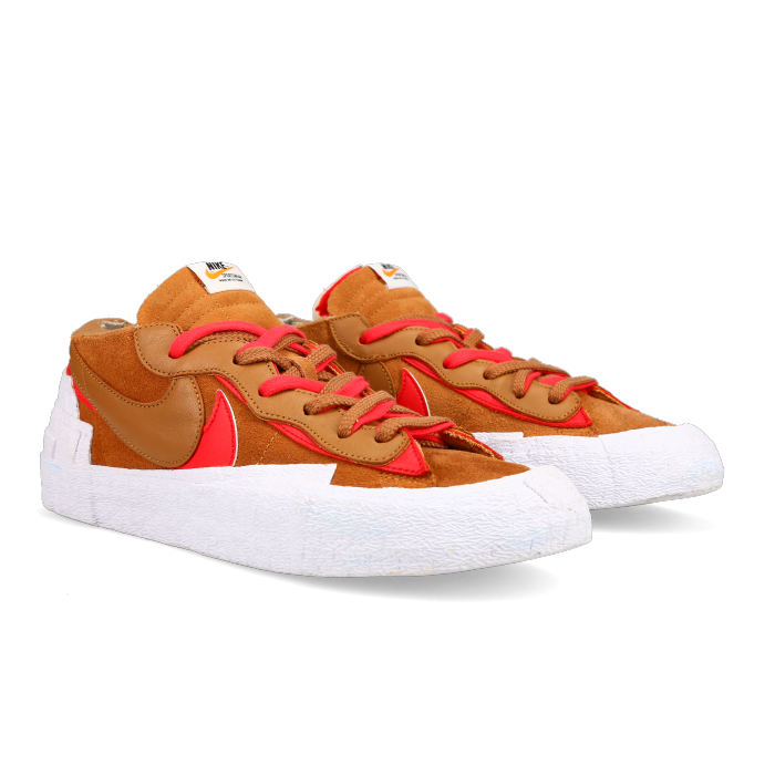 Nike Blazer Low X Sacai 'Light British Tan' - Front View