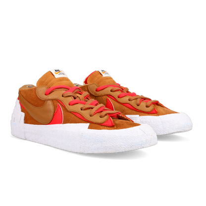 Nike Blazer Low X Sacai 'Light British Tan' - Front View