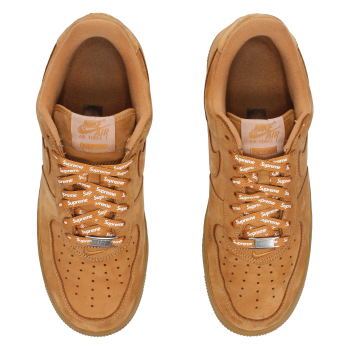 Supreme X Air Force 1 Low 'Box Logo - Wheat' - Side View