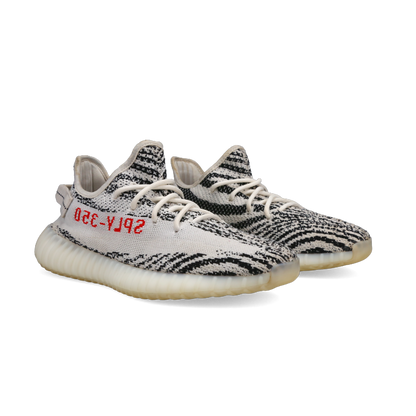 Adidas Yeezy Boost 350 V2 'Zebra' - Front View