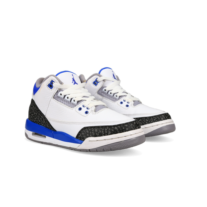 Jordan 3 Retro 'Racer Blue' (GS) - Front View