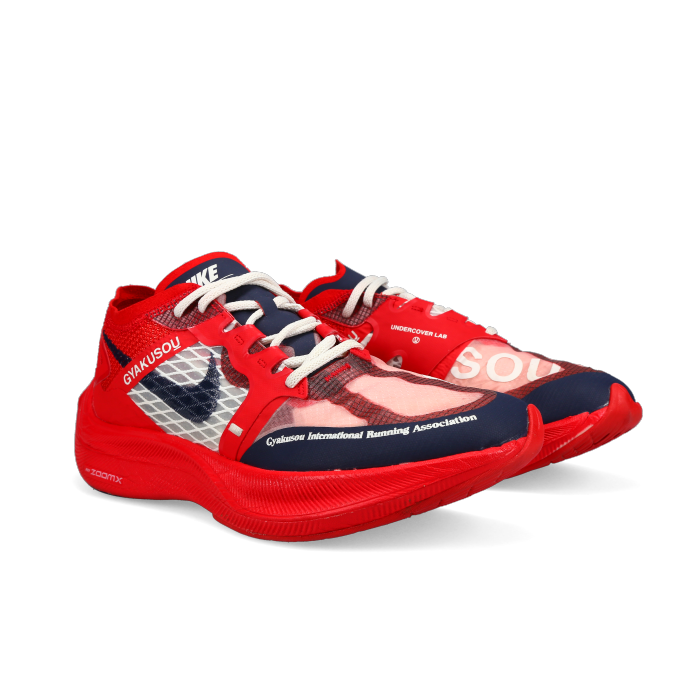 Nike ZoomX Vaporfly NEXT% X Gyakuso 'University Red Blue' - Front View