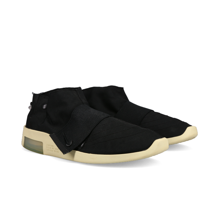 Nike Air Fear Of God Moccasin 'Black' - Front View