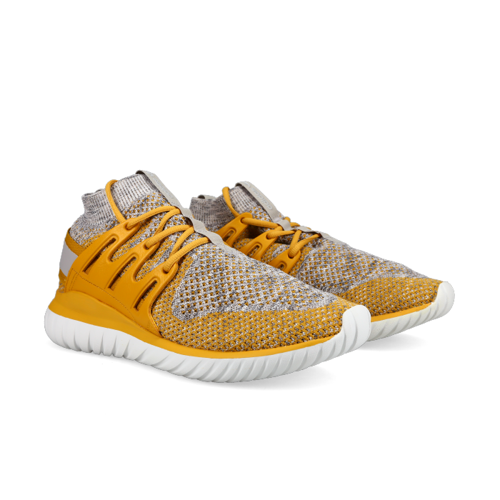 Adidas Tubular Nova PK 'Yellow White' - Front View