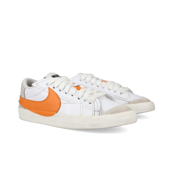 Nike Blazer Low '77 Jumbo 'White Alpha Orange' - Front View