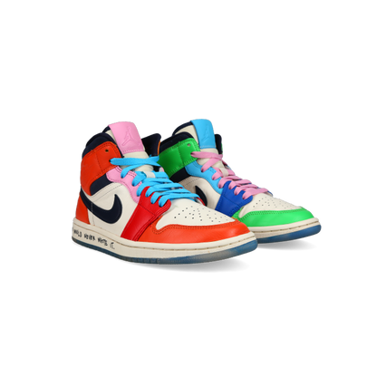 Melody Ehsani X Jordan 1 Mid 'Fearless' (W) - Front View