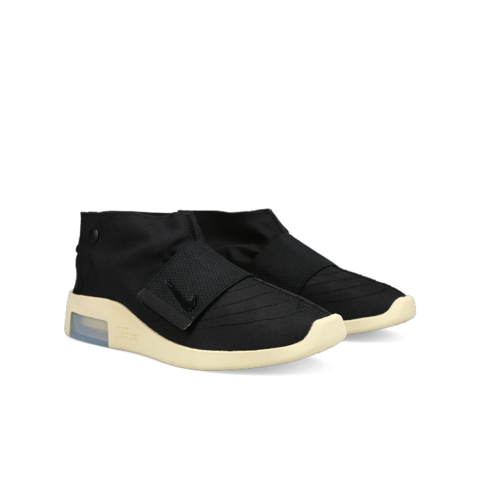 Nike Air Fear Of God Moccasin 'Black' - Front View