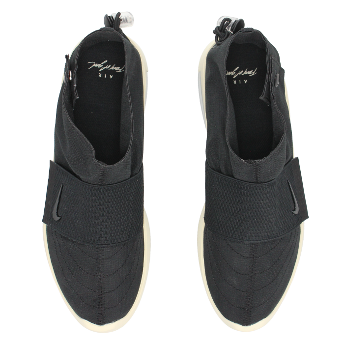 Nike Air Fear Of God Moccasin 'Black' - Side View