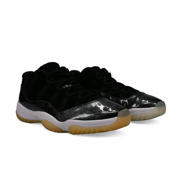 Jordan 11 Retro Low 'Barons' - Front View