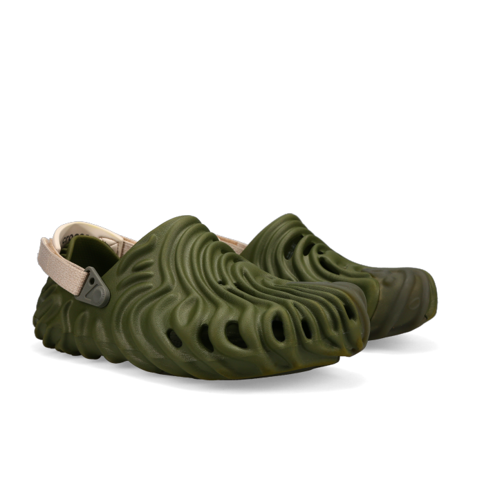 Salehe Bembury X Crocs The Pollex Clog 'Cucumber' - Front View