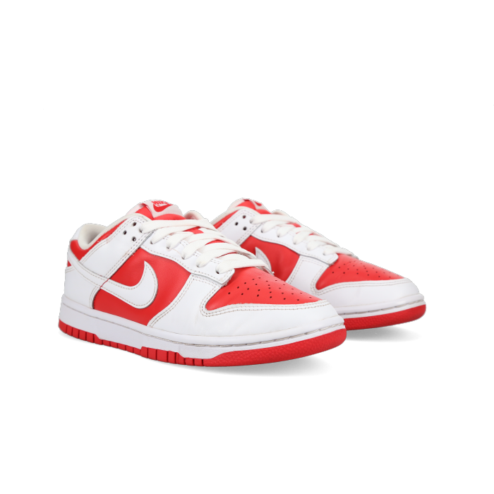 Nike Dunk Low 'Championship Red' - Front View