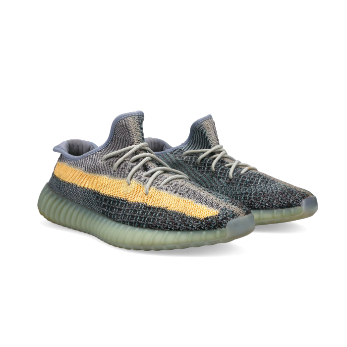 Adidas Yeezy Boost 350 V2 'Ash Blue' - Front View