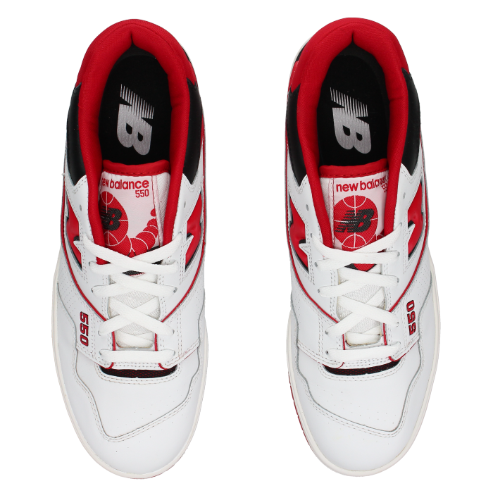 New Balance 550 'White Team Red' - Side View