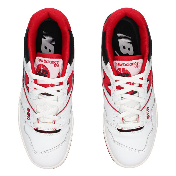 New Balance 550 'White Team Red' - Side View