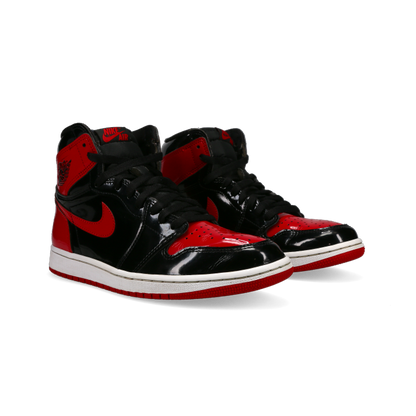 Jordan 1 Retro High OG 'Patent Bred' - Front View